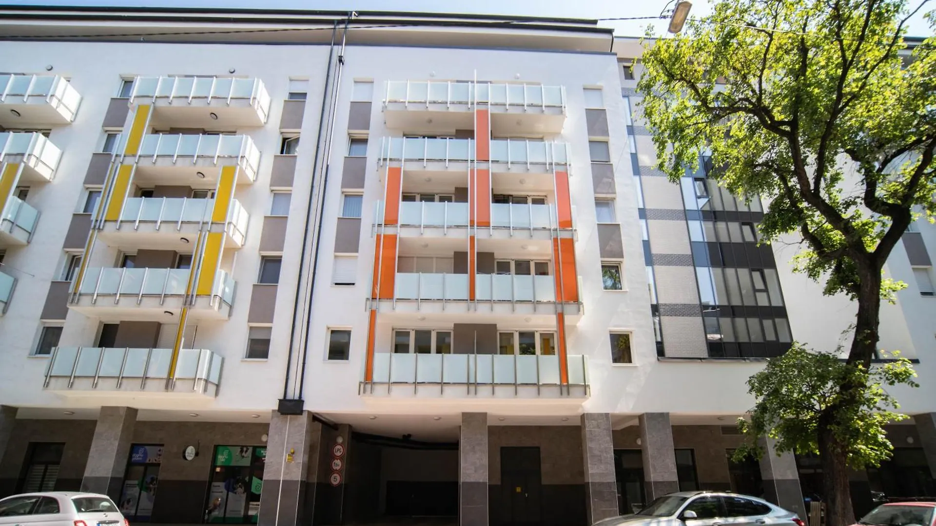 Free Parking Rooftop Budapest 4Ppl Daire